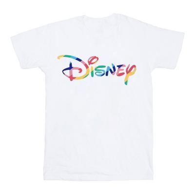 Disney Mens Rainbow Logo T-Shirt