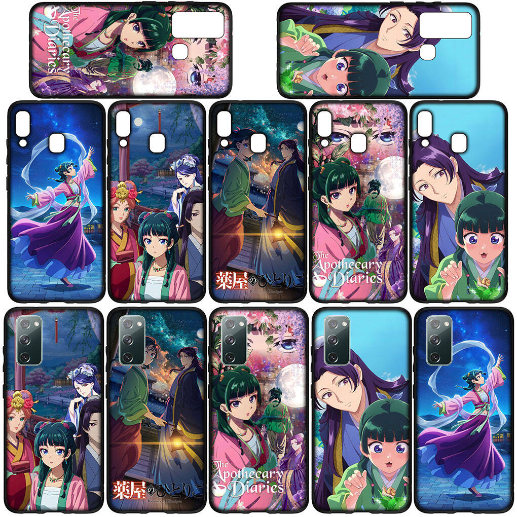 for Motorola Moto Edge 70 60 50 G54 G86 Samsung Galaxy S25 iPhone 17 16 15 Xiaomi Redmi Note 14 Pro Max Phone Case Anime The Apothecary Diaries Cover