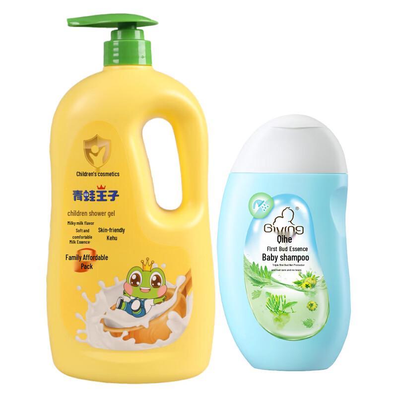 

Frog Prince Kids Milk Moisturizing Shower Gel & Baby Shampoo Set