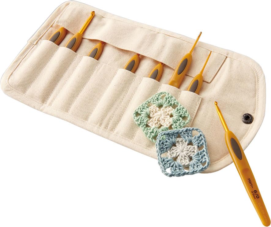 Clover Crochet Hook Set [Pen-E] 8-Pack 43-606