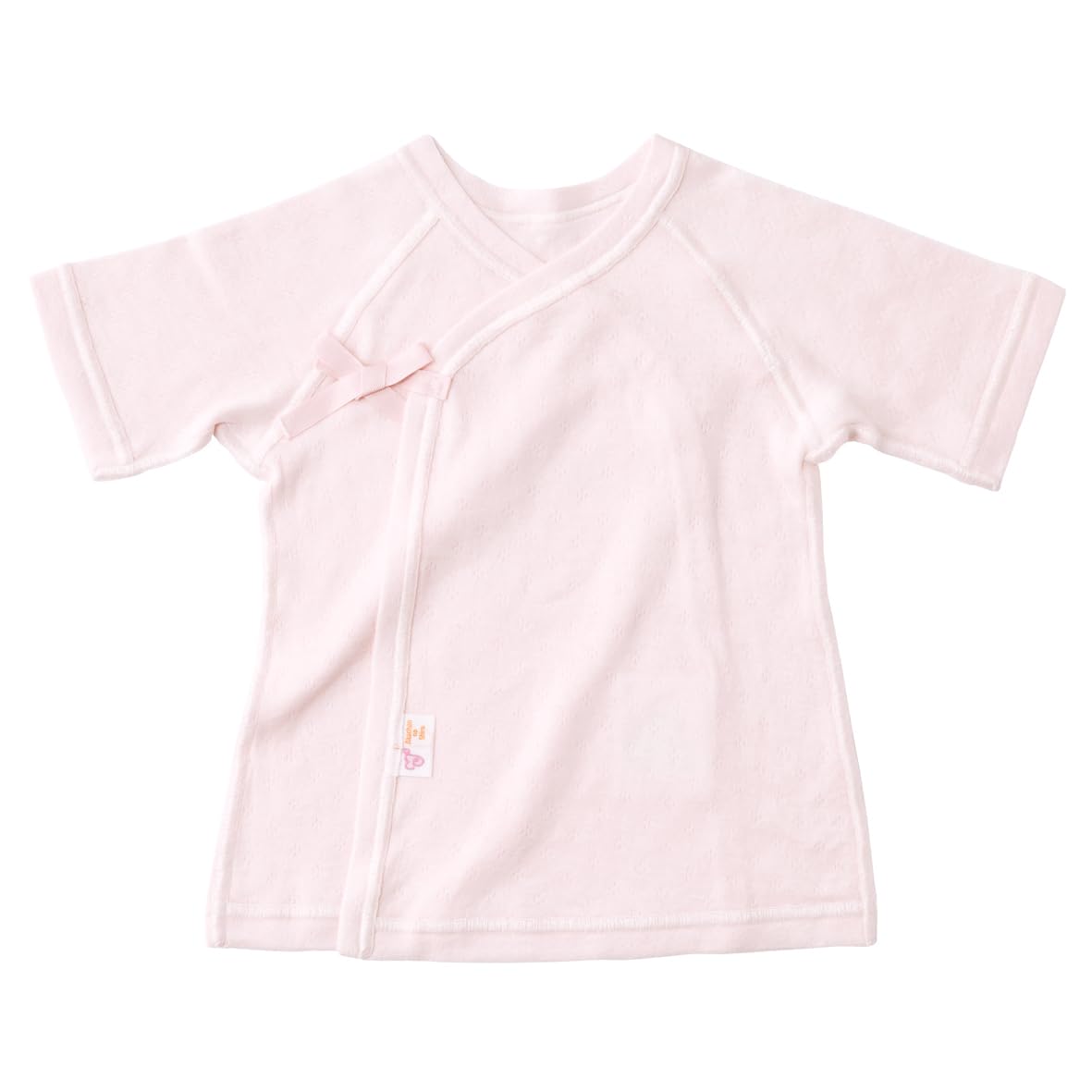 

Baby Castle Short Sizes Smile Made in Japan Undershirt, 50-60, Cotton, Pink, розовый