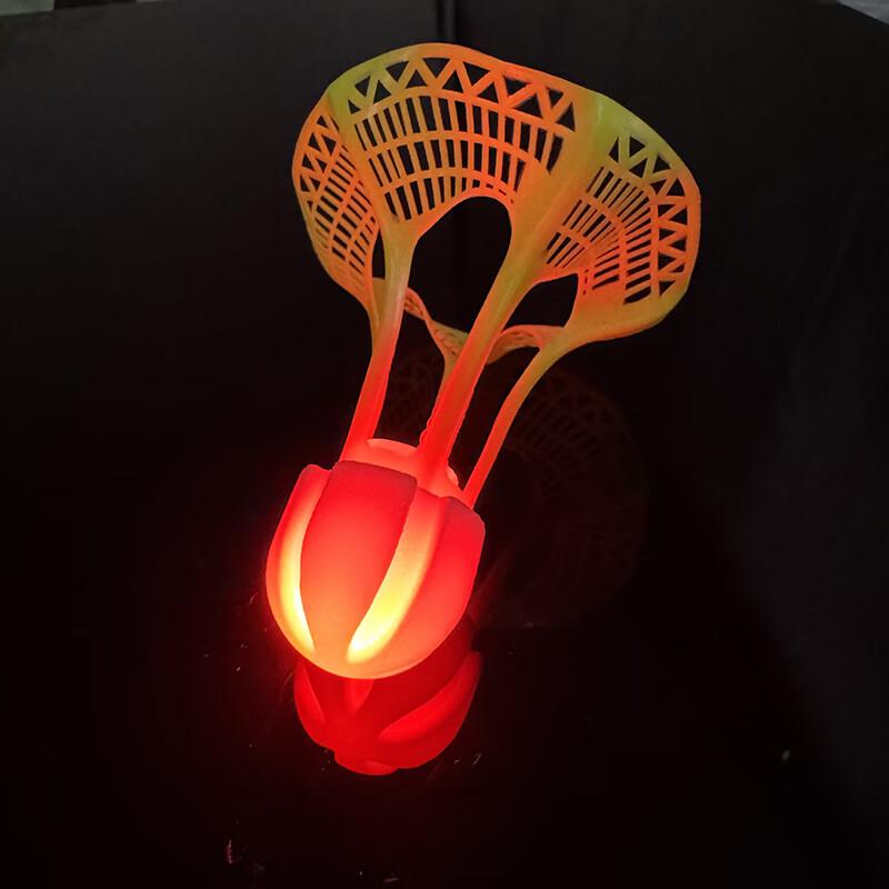 Luminous Wind-Resistant Badminton Shuttlecocks