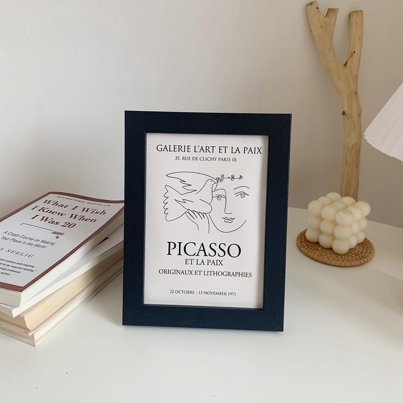 

Minimalist Art Photo Frame: Wall & Desktop Decor, Bedroom & Nordic Setting