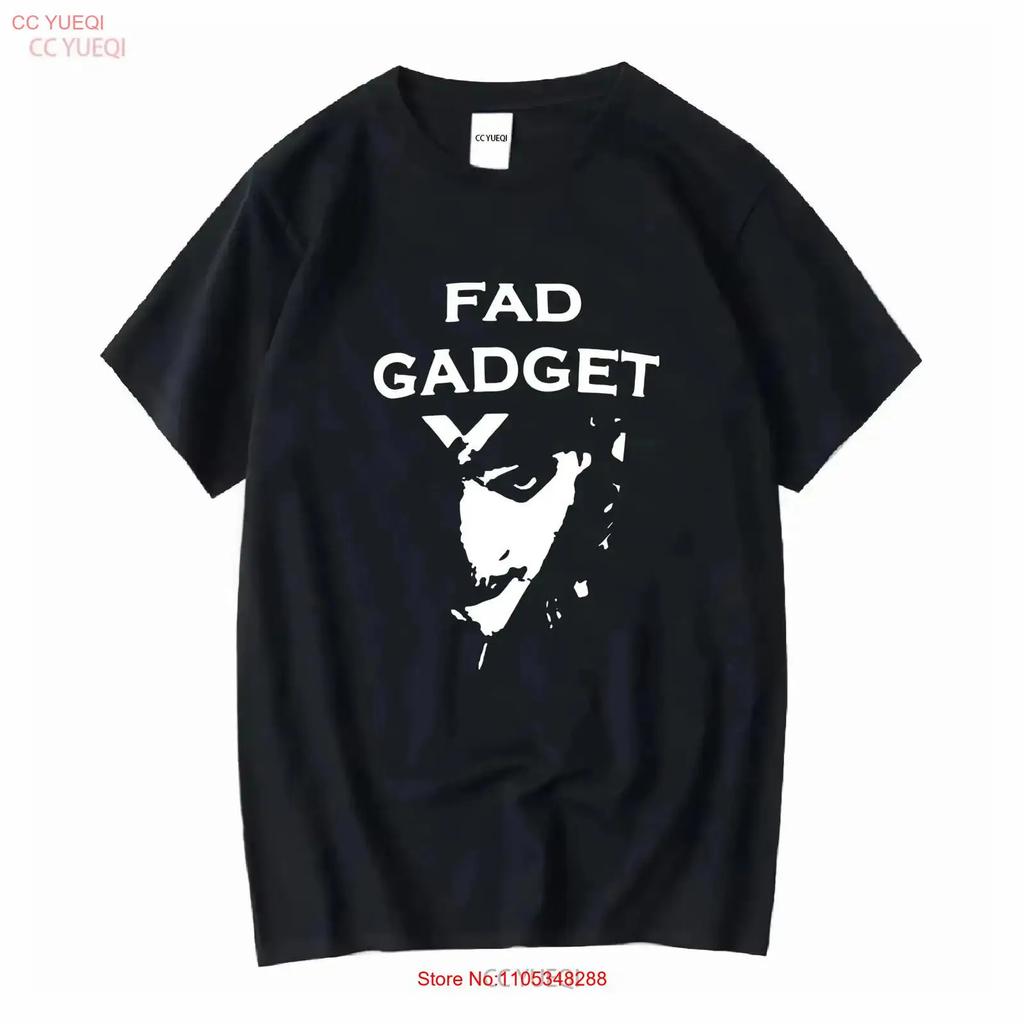 Nwt 922398379 Fad Gadget Art Graphic T Shirt Size S 5xl Vintage Designer Clothes Comfortable Homme Breathable Vintage