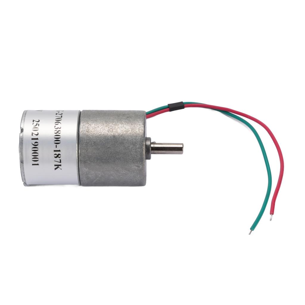 DC Převodový motor 27mm Měděný Bezhlučný Motor s převodovkou pro Dvířka pro domácí mazlíčky Elektronický zámek