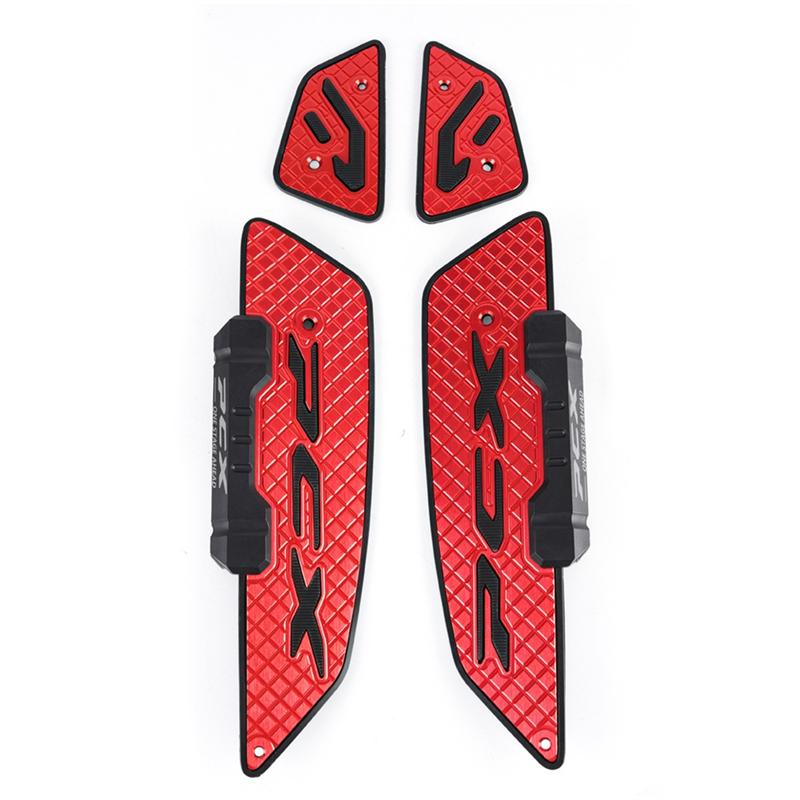 Modified Skid Proof Footrest For 2025 Honda PCX160 PCX125 Motorcycle Aluminum Alloy Footpads Pedal Red