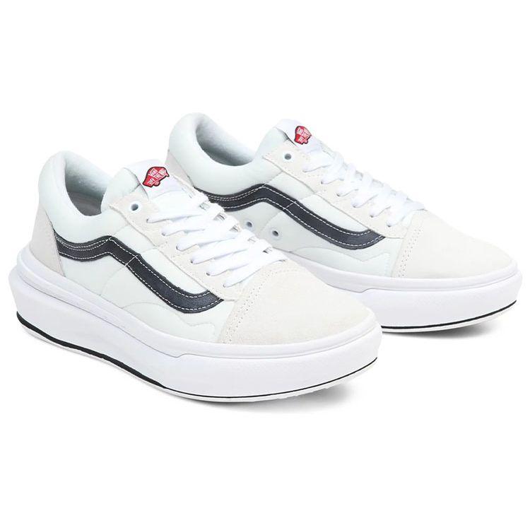 Vans Old Skool Overt CC White Black Unisex Sneakers VN0A7Q5EWHT