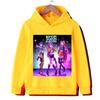 Moletons Blusas com Capuz Meninas Estampa de Desenho Animado Confortável Moletom Infantil Pulôver Casual para Meninas Roupa Esportiva da Moda Roupas Infantis
