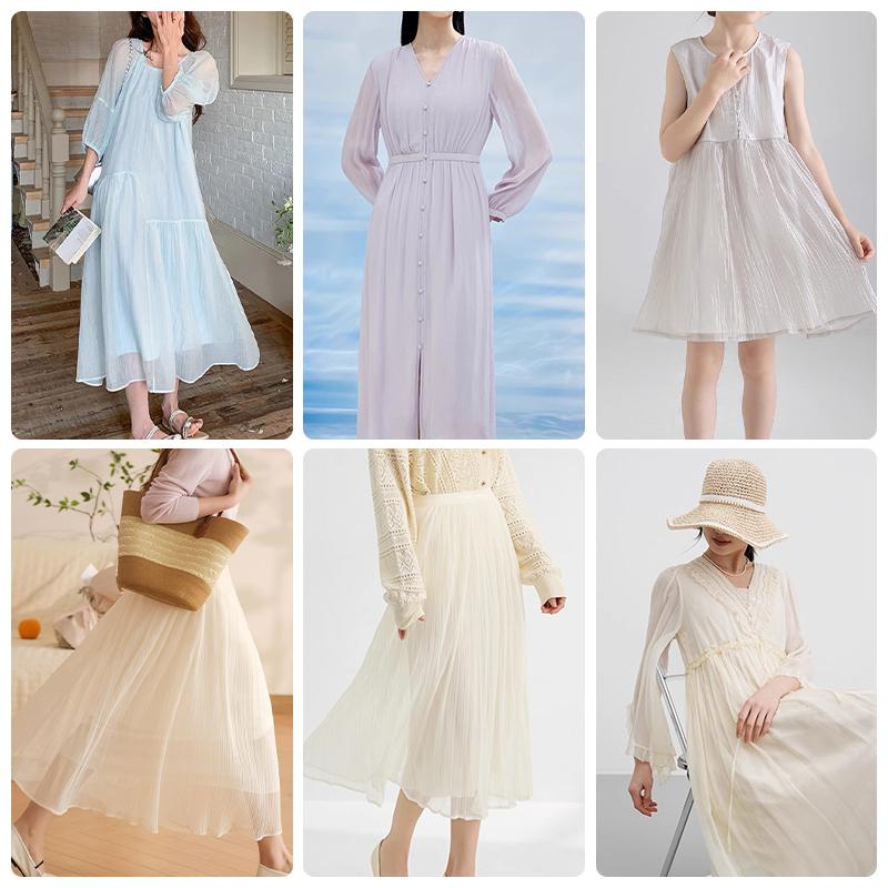 150x100cm 30D Chiffon Gauze Fabric For Women's Dresses, Shirts, Children's Clothing, Background Decoration Handmade DIY Fabric