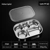 HUIHUADU 304 Stainless Steel Divided Lunch Tray
