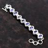Kupfer Charoit Armband 925 Sterling Silber Armband Verstellbares Kettenarmband Natürlicher Edelstein Handgefertigter Schmuck Tolles Armband für Geschenke