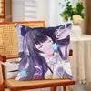 Genshin Impact Columbina Pillow Case Plush Pillow Cases Home Decoration Pillow Cover for Sofa Bed Chair Living Room
