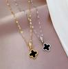 Women' chain Butterfly White with cubic zirconia