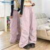 Jeanswest High-Waist Cursive English Print Loose Fit Pants