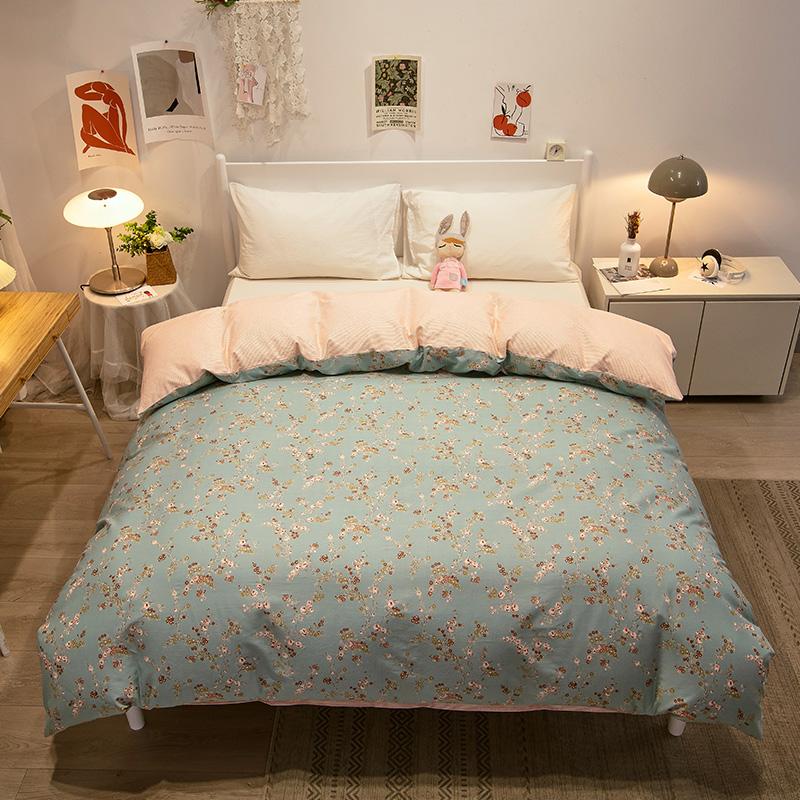 Cotton Duvet Cover Double Size Duvet Cover 200x230 Skin Friendly Breathable Active Flower Print Pillow Cover Buy Separately