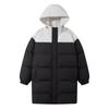 Long Knee-length Cotton-padded Jackets for Men and Women, Cold-resistant and Windproof Thick Sports Coats