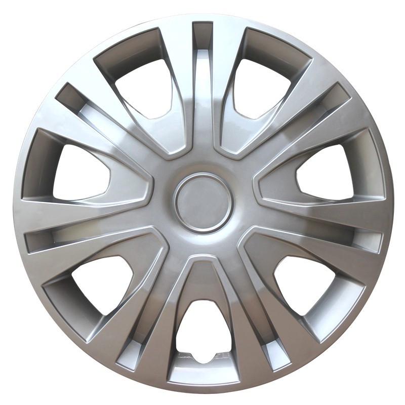Universal Car Wheel Hub Covers: 12-16 Inch Decorative Steel Wheel Rings