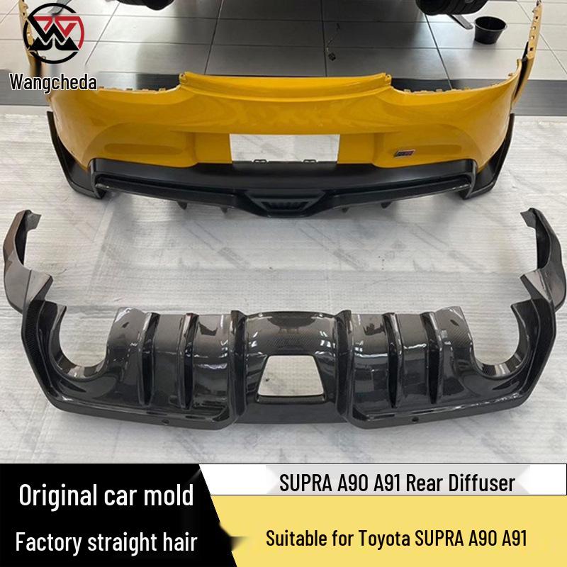 Toyota Supra A90/A91 Carbon Fiber Rear Diffuser Kit