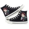 Scarpe da Ginnastica Alte in Tela Demon Slayer - Unisex Moda Cartoni Animati