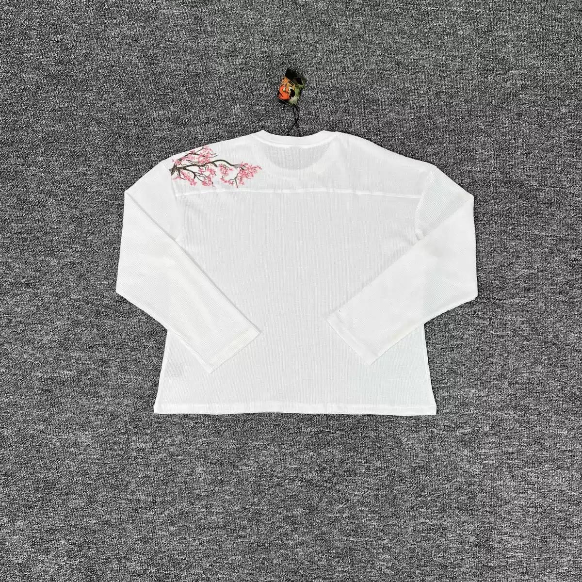 

LUXEON Autumn/Winter Floral Embroidered Sweater Grey Fashion High Street Premium Sweater Unisex S