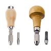 Gourd Mushroom Push Drill Handle Twisting Wire Wrapping Drill Tool for Wood and Soft Drilling Applications