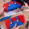 For Switch 2 2025 Case, Protective Case with 10 Game Cartridge Holders, Travel Carrying Storage Pouch - Red Blue