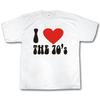I LOVE THE 70's Retro Fancy Dress Funny T-shirt SM-XXXL