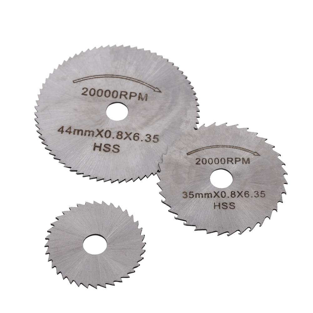 Mini HSS Rotationswerkzeug Sägeblätter Für Metallschneider Power Set Holzschnitt mit 2 Stäben