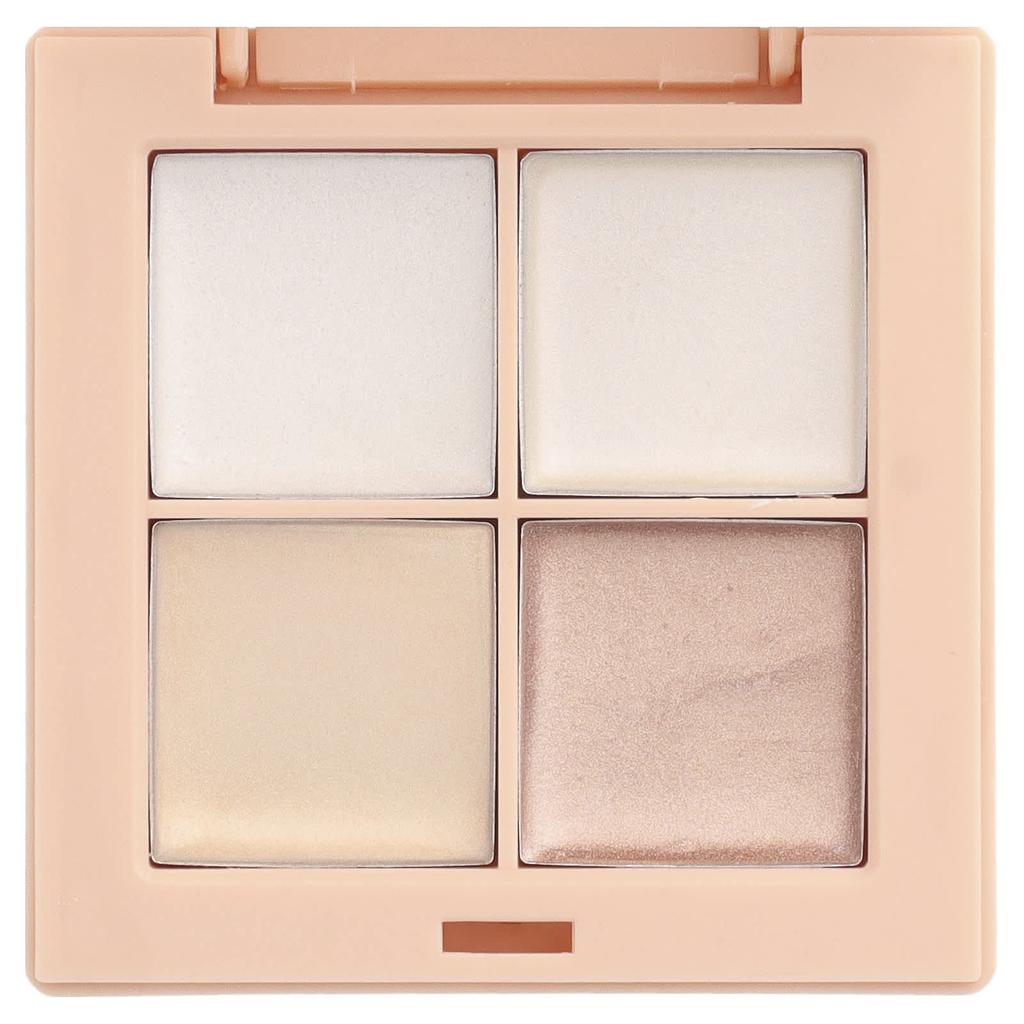 J.Cat Beauty, Quad Spectrum Face Palette Highlighter, QSP101, 6g (0.21oz)