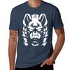 White Wolf Tshirt Basic Solid Tee For Daily Use