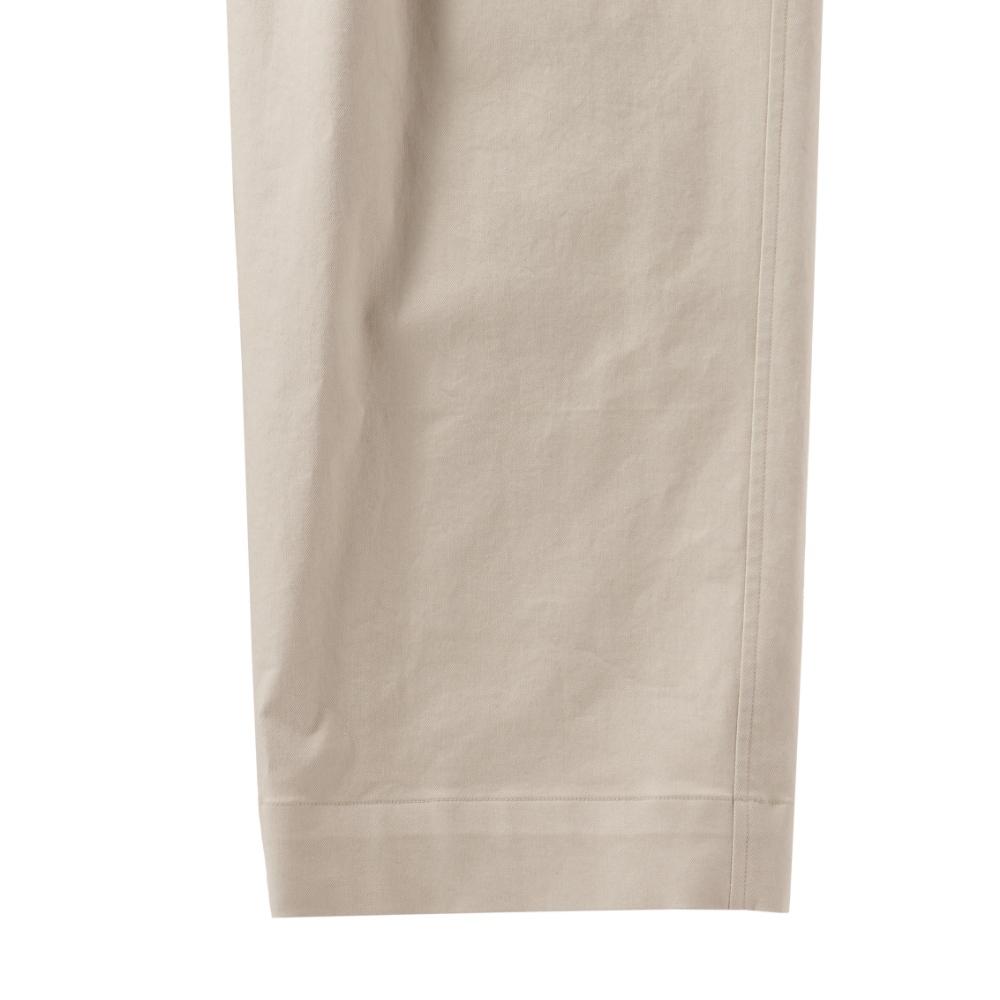 BROMPTON LONDON Two Tuck Wide Trousers - Beige (P241Mpt502)