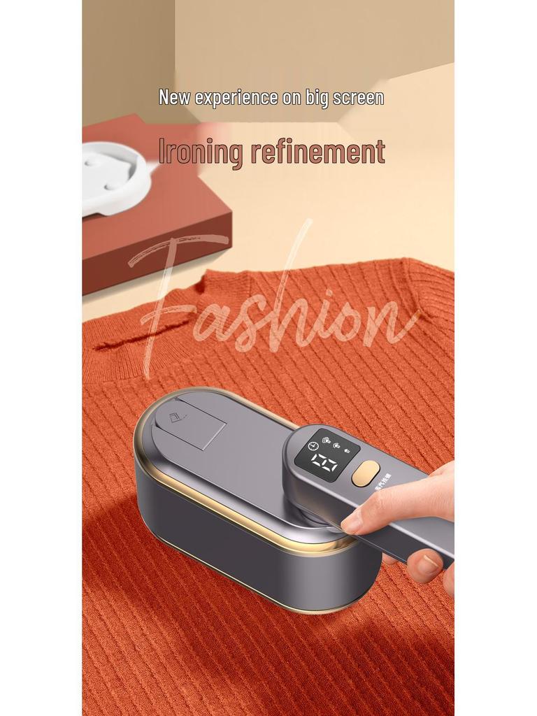 Wall-Mounted Handheld Garment Steamer: Mini Portable Electric Iron & Wrinkle Remover