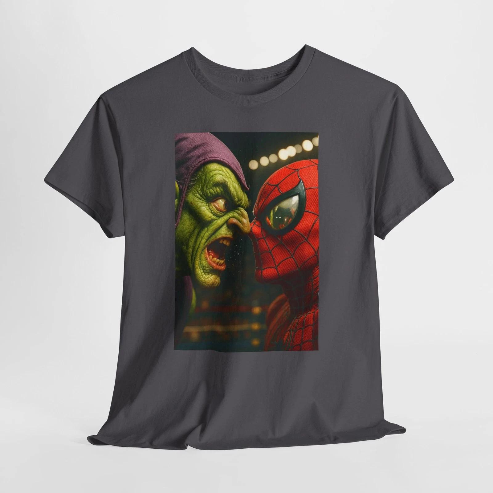 Marvel-Inspired Unisex Heavy Cotton Tee, Graphic Tee, Fun Gift for Comic [...] XL