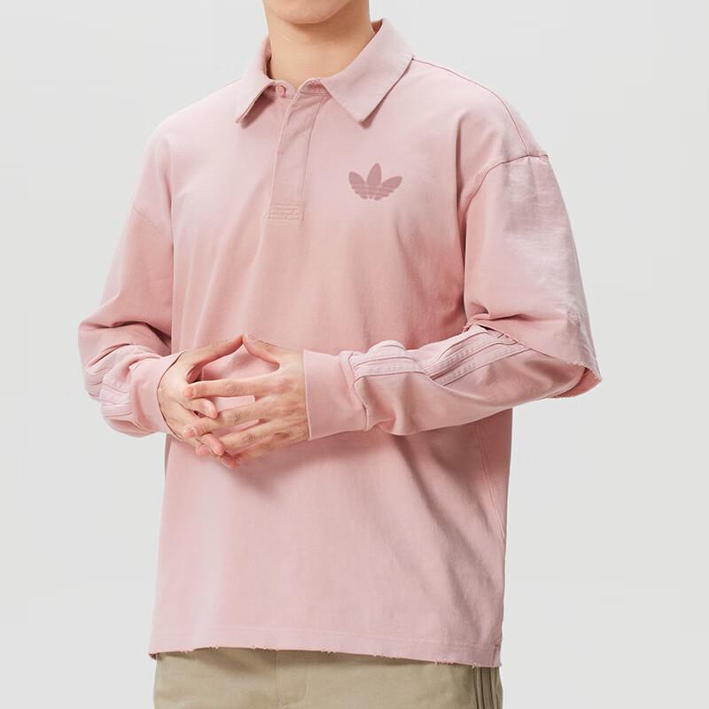 adidas Men's Long-Sleeve Sportswear Polo Shirt KR5054