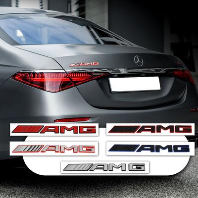 Nuovo Emblema AMG Styling Auto Decorazione Body Coda Baule Adesivo Accessori Rimodulazione Per Mercedes Benz Classe A C G M S W176 W204 W212