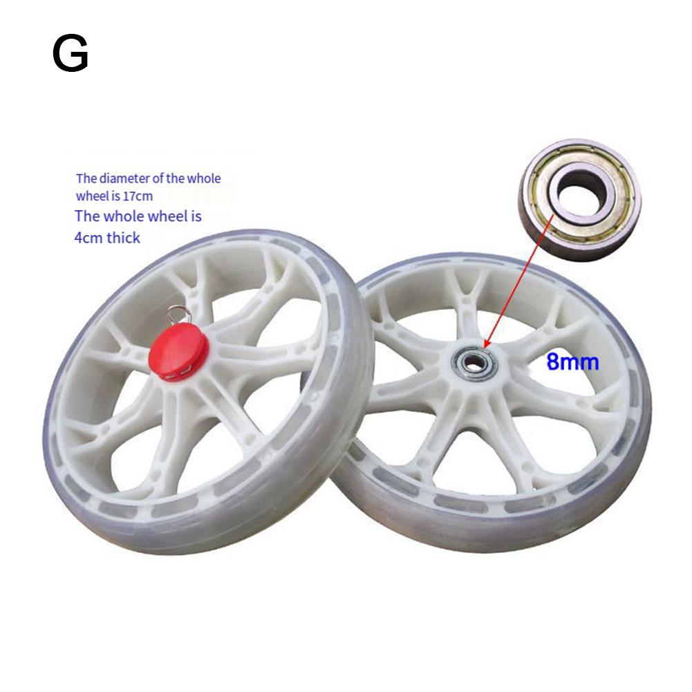2pcs Rubber Caster Wheelbarrow Replacement Wheel Tire For Hand Truck For Shopping Carts Wagons Mowers Carts Tire And Rims Hub