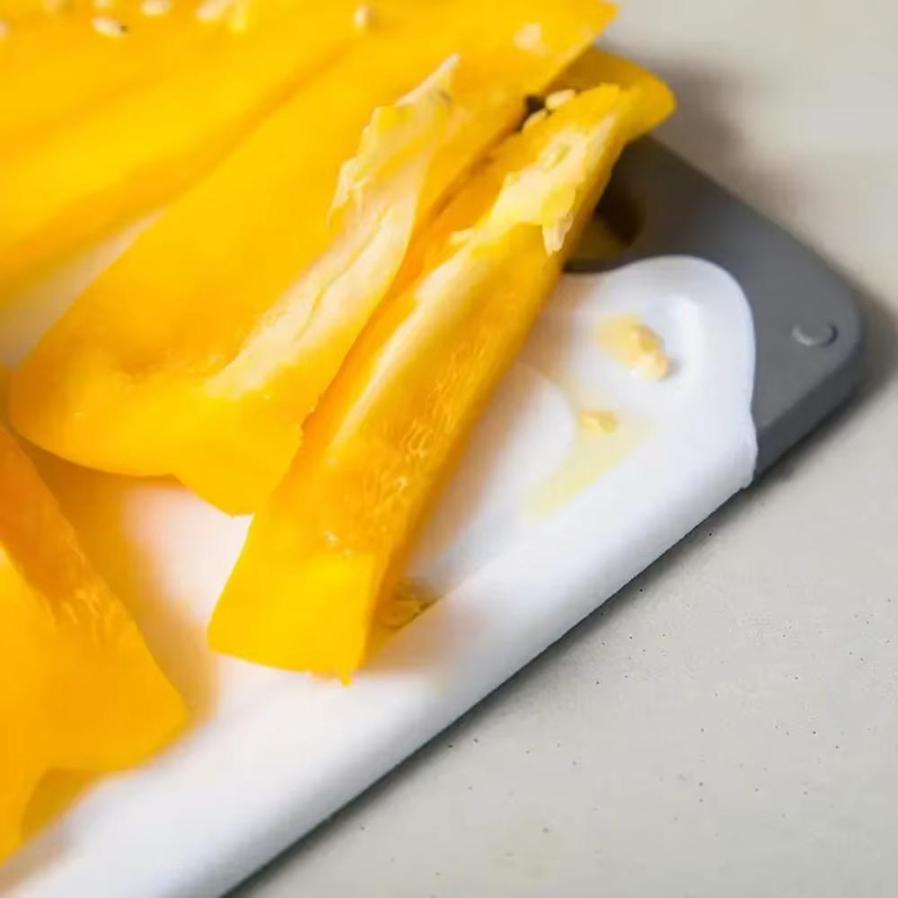 3Pcs Double-Sided Baby Food Cutting Board Set Plastic Chopping Block Chopping Board Vegetable