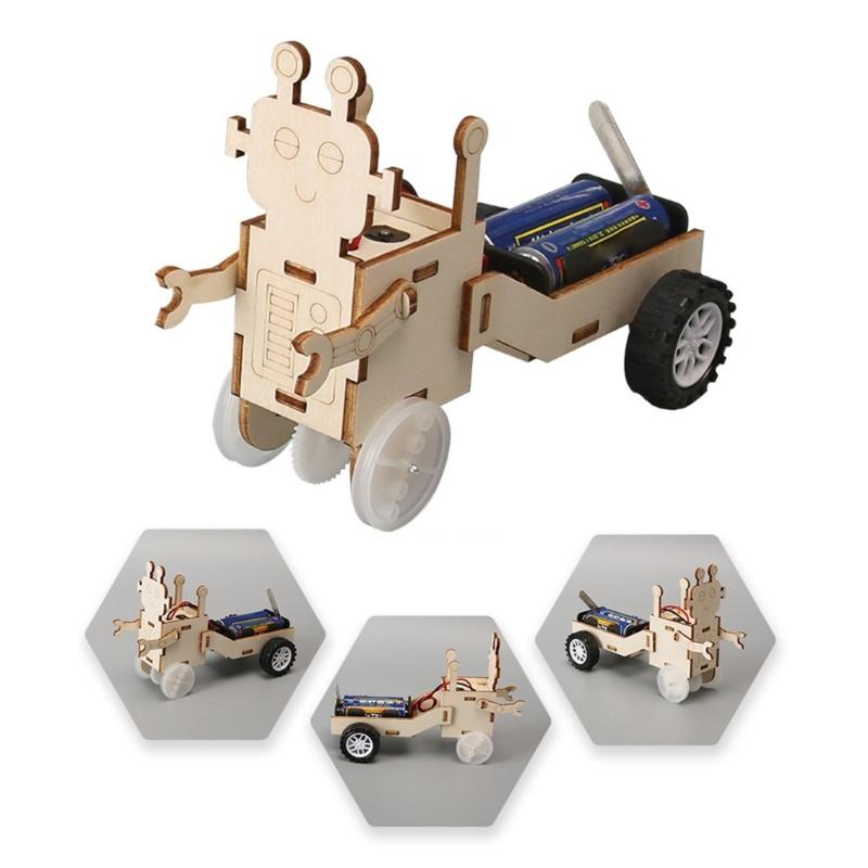 Easy Assembly Science Craft Set Oaken Robot Car STEM Physics Learning Toy For Children Age 6 Additionally
