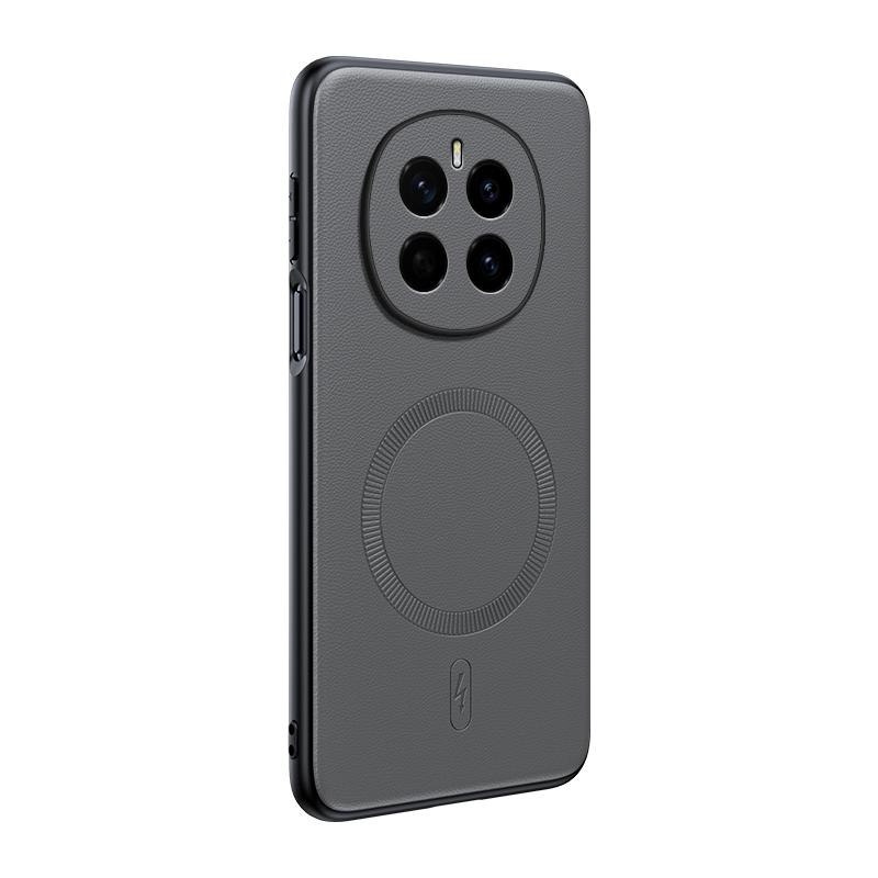 For Honor Magic 7 Case Magnetic Leather Shield Cover For Honor Magic 7 High Quality Anti-Fingerprint Non-Slip PC+TPU