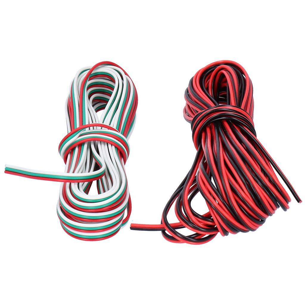 RGB Extension Connector Wire LED Strip Cable Connecting Cord 2Pin 3Pin Interface Lighting Parts