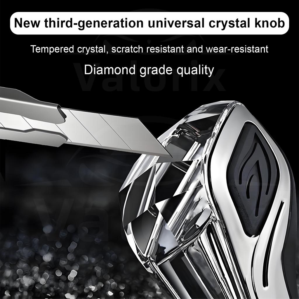 Car Universal Automatic LED Crystal Handles Manual Transmission Gear Shift Knob Lever Stick Head for Toyota Honda Nissan Hyundai