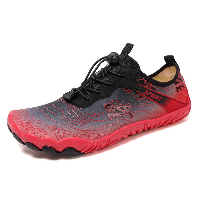 

Уличная обувь для ручьев, пара обуви для плавания и ходьбы по воде, легкая и быстросохнущая пляжная обувь, обувь для хайкинга, пятипалая обувь 46