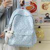 Schulranzen Japanischer Leopardenmuster Schulranzen Mädchen Weich Mädchen Mode Trend Rucksack Klein Frisch Schulranzen Mittelschule Rucksack