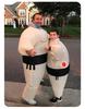 Inflatable Sumo Costume - Halloween Festival Prank for Large Adults