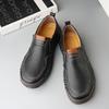 Handgefertigte lässige Lederschuhe für Herren, bequeme Fahrschuhe, weiche Leder-Loafer, Herrenschuhe, Mokassins, Werkzeugschuhe