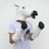 Holiday Party Latex Horse Head Mask Horseshoe Set