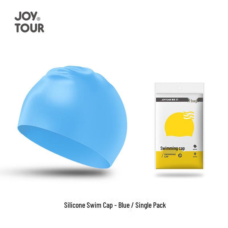 JOYTOUR J2409 Adult Fabric Silicone Swim Cap One Size