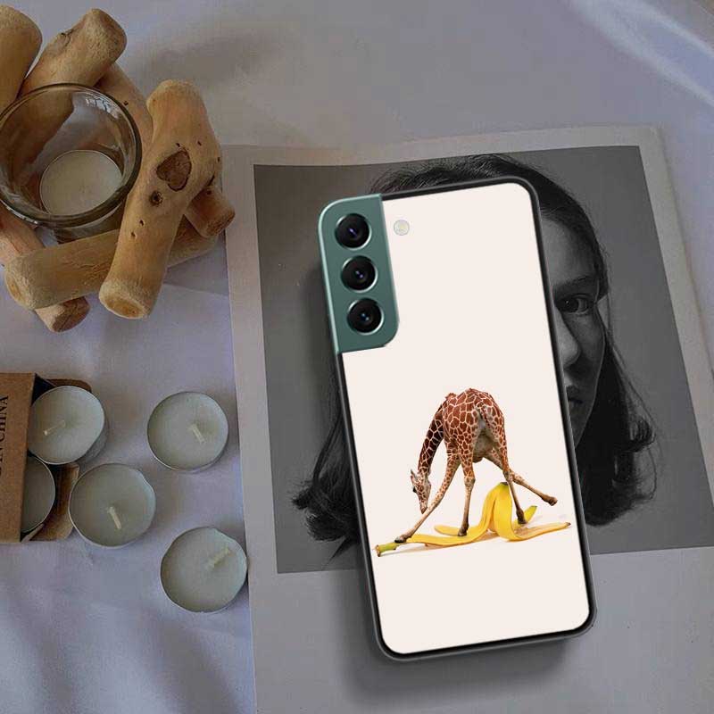 Giraffes Have Long Necks Phone Case For Samsung A17 A14 A24 A34 A54 A03S A04S A13 A23 A33 A53 A70 A50S A30 A40 A51 A41 A20E A73