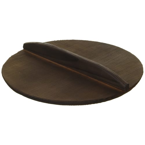 Ichihara Woodworks 20cm Burnt Cedar Pot Lid 22161