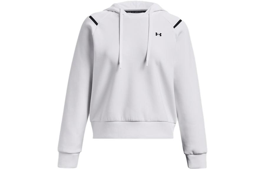 Under Armour Sweatshirts Women s White Hooded Moderate Regular 1379843-100 M